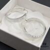 6930178612f62673a6facd3c Miu Miu Textured Luxurious Pearl Heart Stud Earrings, Minimalist Design with Vintage Charm