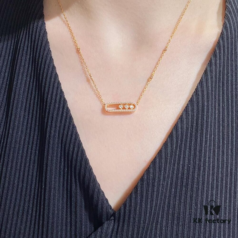 6930179612f62673a6facd57 Messika Move Classic Diamond Necklace with Three Sliding Diamonds