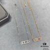 Messika Move Classic Diamond Necklace with Three Sliding Diamonds