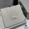 Messika Move Classic Diamond Necklace with Three Sliding Diamonds