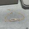 Mexika Double-Layer Fully Diamond-Paved Flexible Bracelet