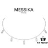 693017af12f62673a6facd7b Messika New Arrival Fully Diamond-Paved Five-Slider Necklace, Hand-Welded with Exquisite Craftsmanship, Versatile and Perfect for a Minimalist Summer Style