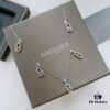 693017b812f62673a6facd8a Messika New Arrival Fully Diamond-Paved Five-Slider Necklace, Hand-Welded with Exquisite Craftsmanship, Versatile and Perfect for a Minimalist Summer Style