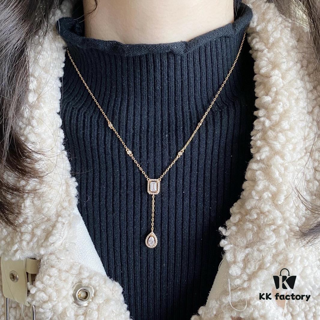 693017bf12f62673a6facd93 Messika Drop-shaped Rock Candy Necklace, the Iconic Move Collection