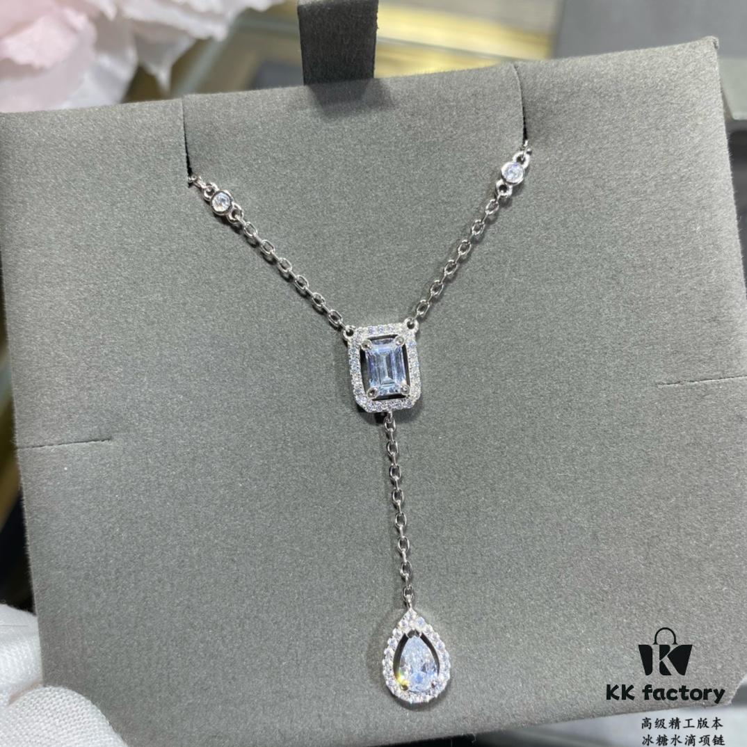 693017c012f62673a6facd96 Messika Drop-shaped Rock Candy Necklace, the Iconic Move Collection