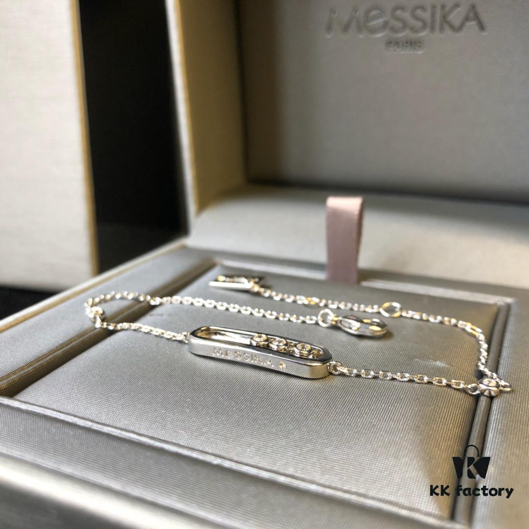 693017c912f62673a6facda5 Hollywood's Hottest Jewelry Brand Messika - Move Collection Bracelet in 3 Colors, Featuring the Iconic 'Moving Diamond' Design