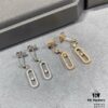 693017ca12f62673a6facda6 Messika Move Diamond Earrings, Classic Sliding Diamond Design