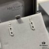 693017ca12f62673a6facda7 Messika Move Diamond Earrings, Classic Sliding Diamond Design