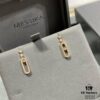 693017ca12f62673a6facda8 Messika Move Diamond Earrings, Classic Sliding Diamond Design