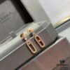 693017cb12f62673a6facdaa Messika Move Diamond Earrings, Classic Sliding Diamond Design