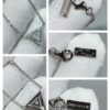 Messika Triangle Necklace, White Gold