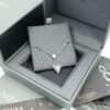 Messika Jewelry Triangle Diamond Anklet Bracelet in White Gold and Rose Gold