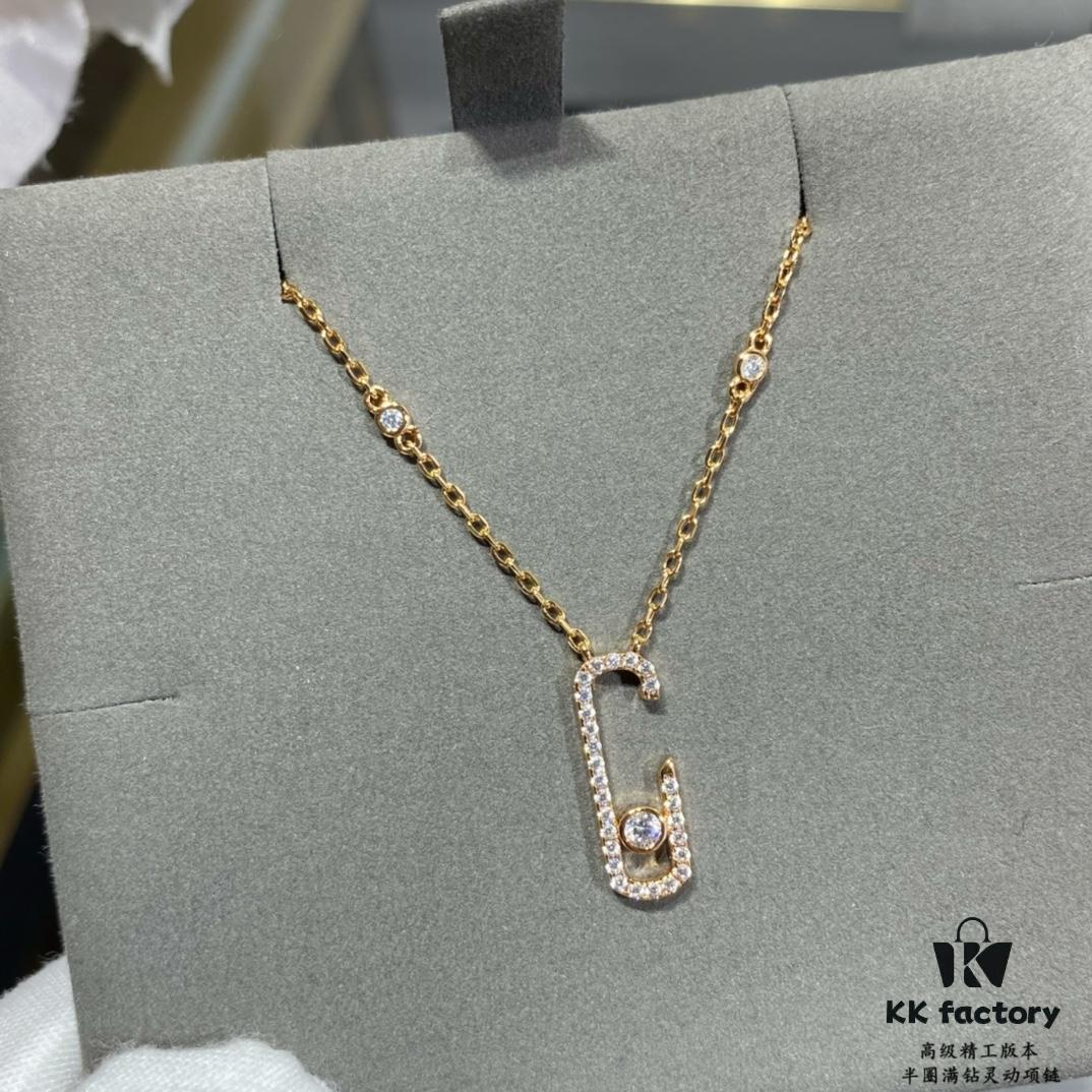 693017d912f62673a6facdbb Messika Move Classic Half-Circle Diamond Necklace
