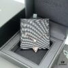 Messika Jewelry Triangle Diamond Anklet Bracelet in White Gold and Rose Gold