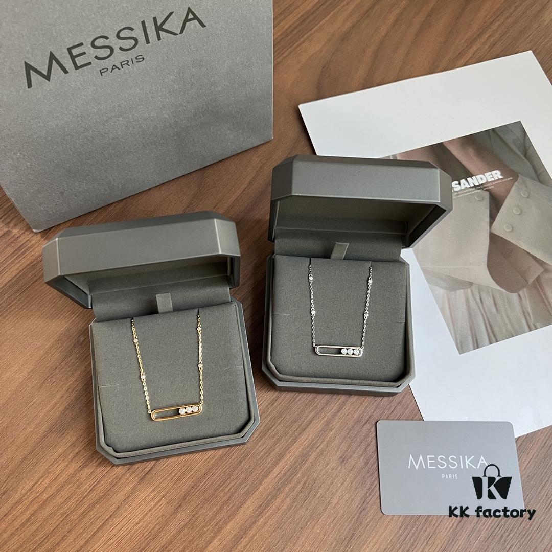 693017f112f62673a6facdea ❗️New Arrival❗️☀️Messika MOVE Smooth Three-Diamond Sliding Necklace