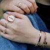 6930180312f62673a6face11 Hot Hollywood's Trendiest Luxury Jewelry Brand Messika, Semi-Diamond Sliding Bracelet, Elegant 925 Sterling Silver Plated with K-Gold