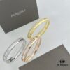 6930180612f62673a6face15 Hot Hollywood's Trendiest Luxury Jewelry Brand Messika, Semi-Diamond Sliding Bracelet, Elegant 925 Sterling Silver Plated with K-Gold