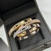 6930180612f62673a6face16 Hot Hollywood's Hottest Luxury Jewelry Brand Messika, Full Diamond Slide Bracelet, Elegant 925 Sterling Silver with Gold Plating, Platinum and Rose Gold Rolling Diamonds