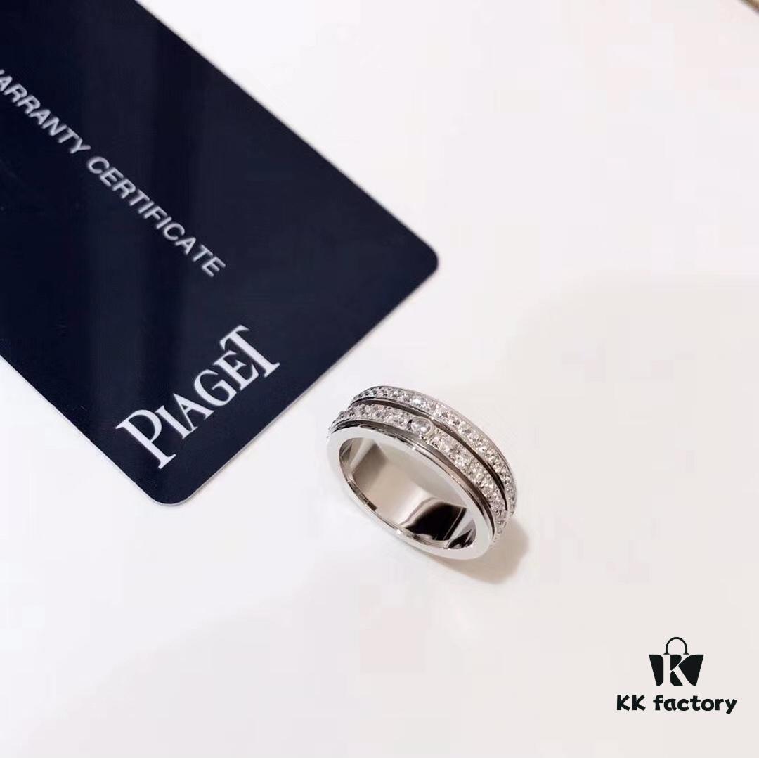6930181312f62673a6face2a Piaget Double Diamond Rotating Ring, Luxury and Elegant Design, Versatile Casual Style, Premium German Imported S925 Sterling Silver with Thick Gold Plating, Non-fading and Hypoallergenic