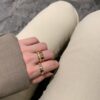 6930182212f62673a6face40 Piaget Lucky Ring, Fortune Turns, Rose Gold On-Hand Look Reference, So Elegant!