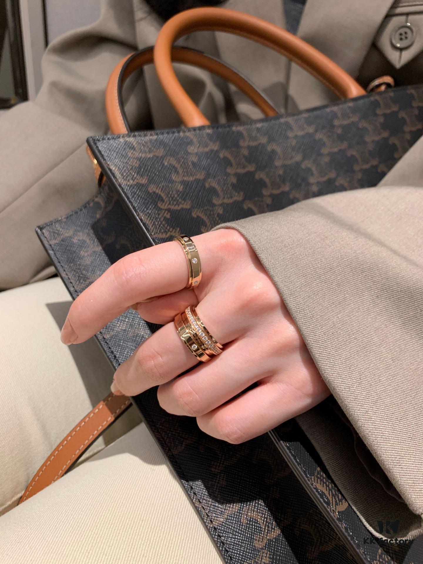 6930182312f62673a6face44 Piaget Lucky Ring, Fortune Turns, Rose Gold On-Hand Look Reference, So Elegant!