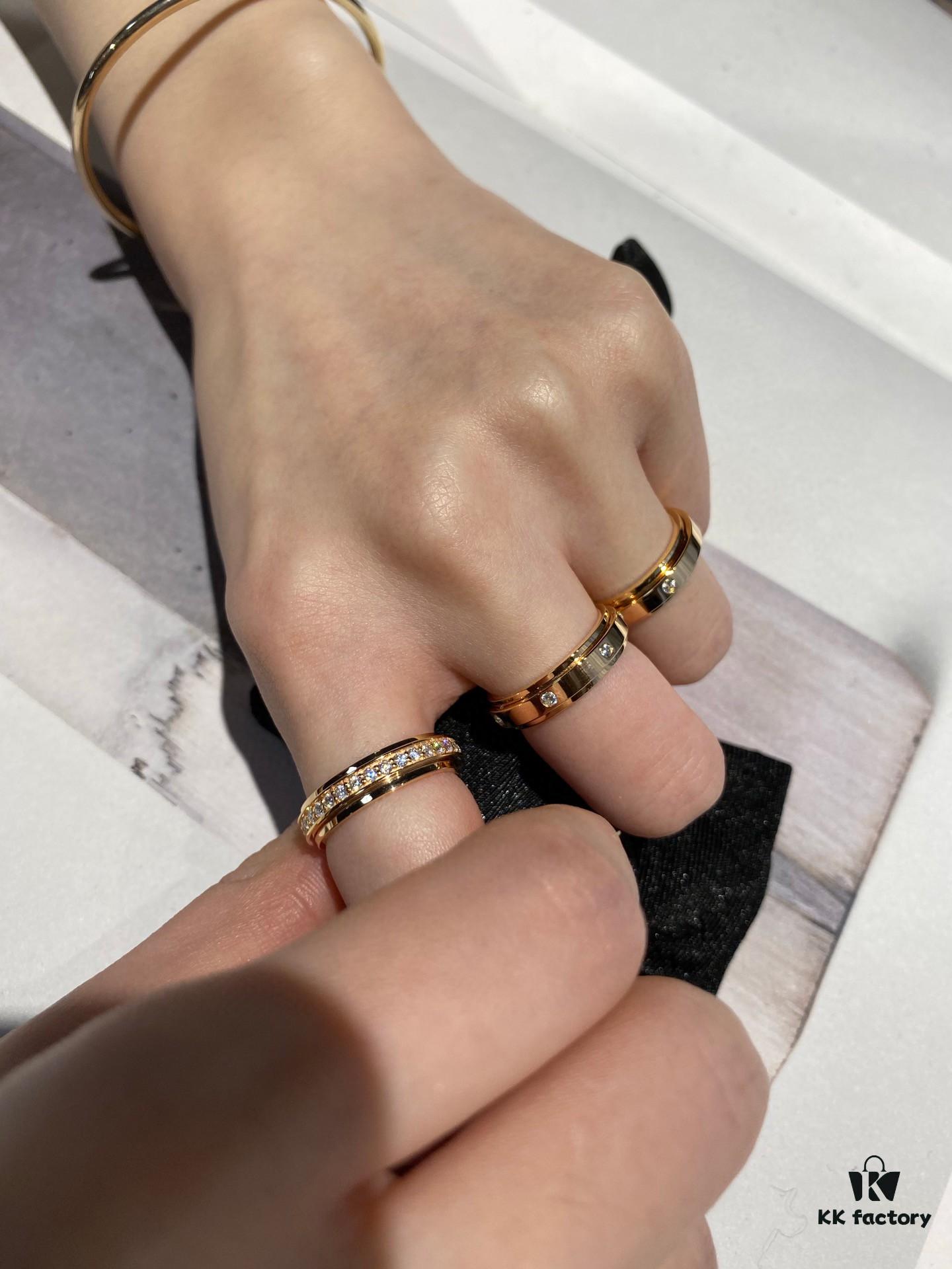 6930182812f62673a6face4c Piaget Lucky Ring, Fortune Turns, Rose Gold On-Hand Look Reference, So Elegant!