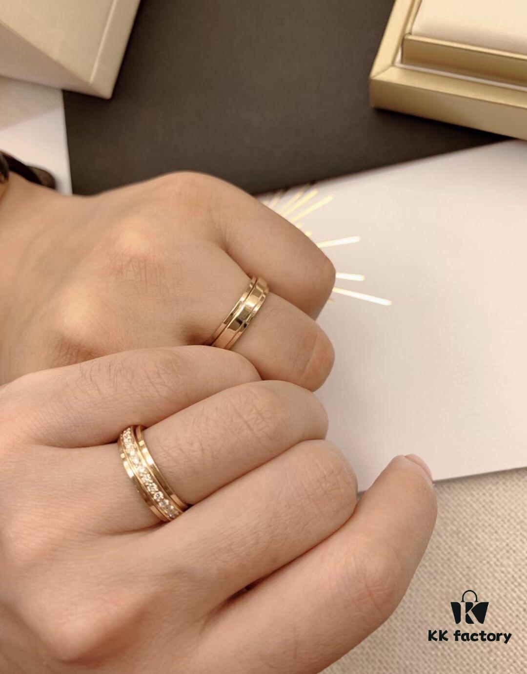 6930183d12f62673a6face70 Valentine's Gift ❤️ Piaget Possession Twisting Pair Ring / Wedding Band
