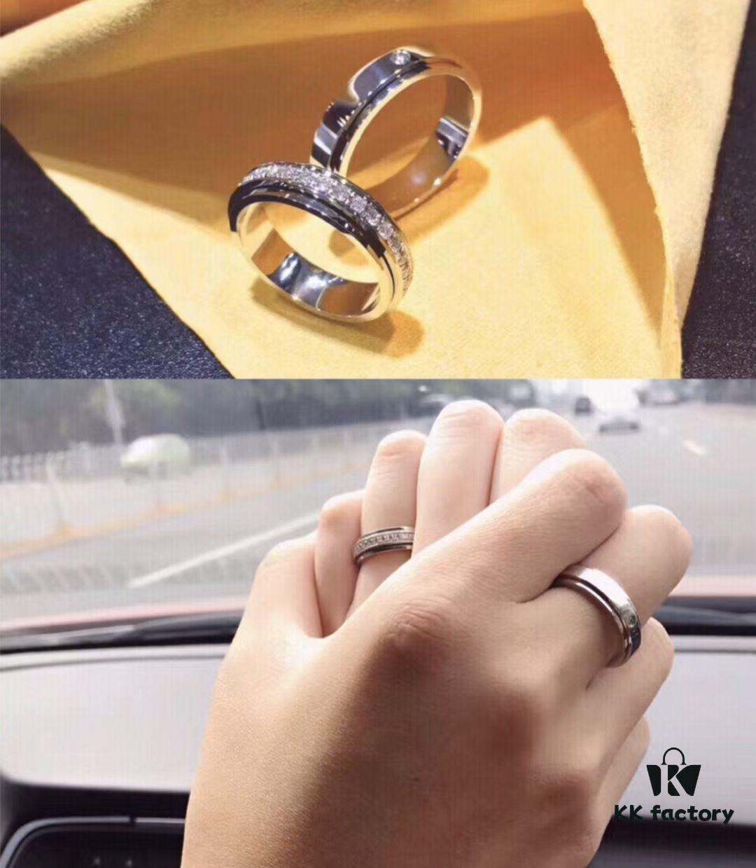 6930183e12f62673a6face72 Valentine's Gift ❤️ Piaget Possession Twisting Pair Ring / Wedding Band
