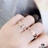 6930183e12f62673a6face74 Valentine's Gift ❤️ Piaget Possession Twisting Pair Ring / Wedding Band