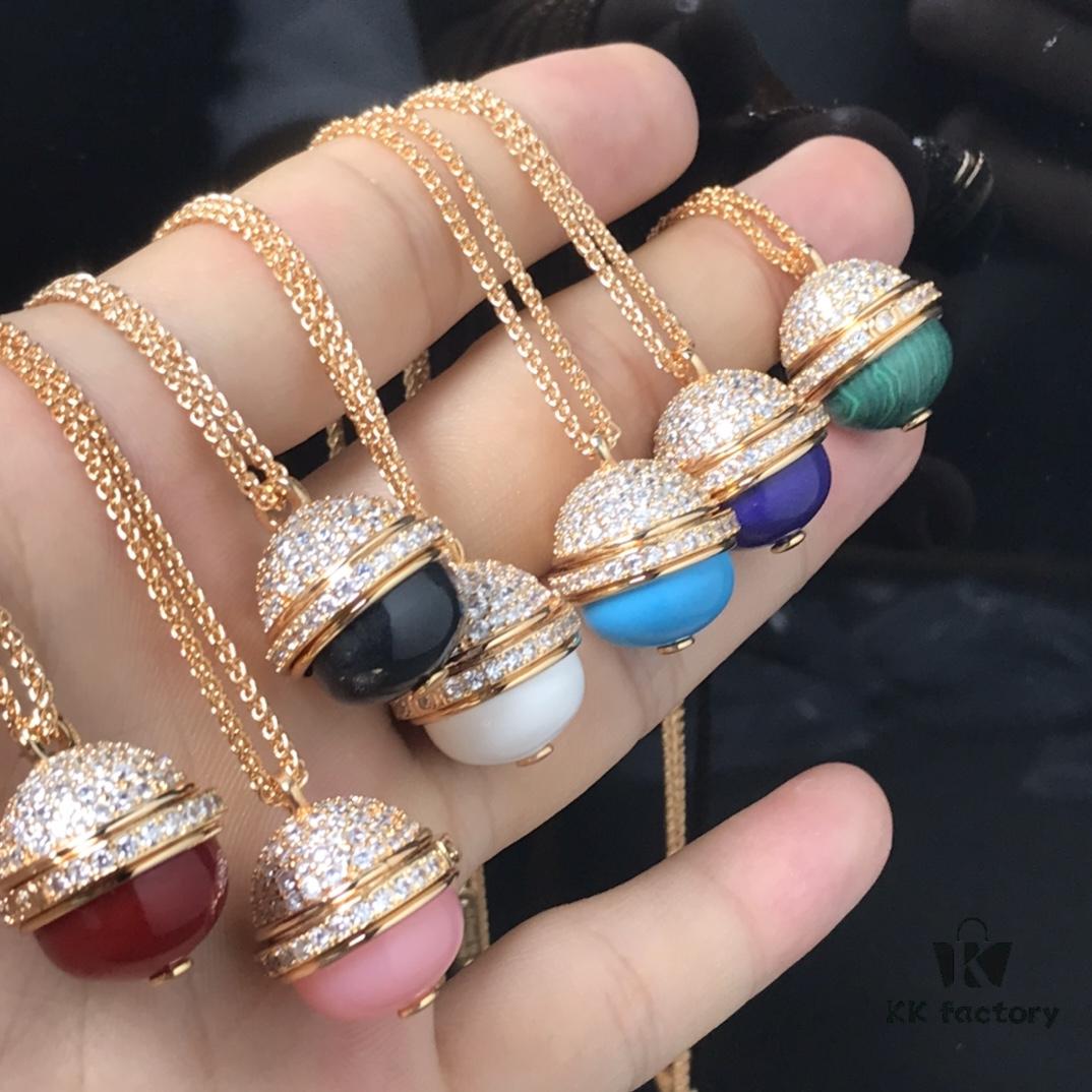 6930184912f62673a6face8f Piaget Half-Diamond Large Ball Sweater Chain