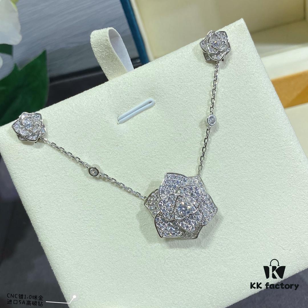 6930185212f62673a6facea1 Breathtaking Peony Rose Necklace That Captivates at First Sight