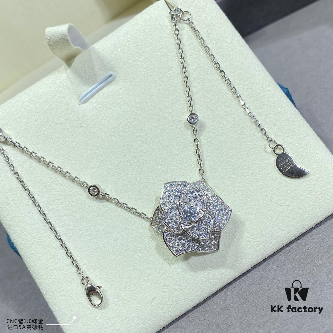 6930185312f62673a6facea2 Breathtaking Peony Rose Necklace That Captivates at First Sight