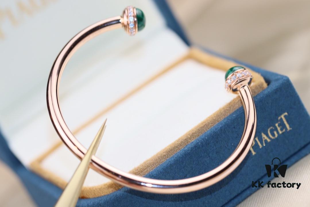 6930185812f62673a6faceaa Piaget Possession Series Bracelet with Rotating Design and Gemstone Accents