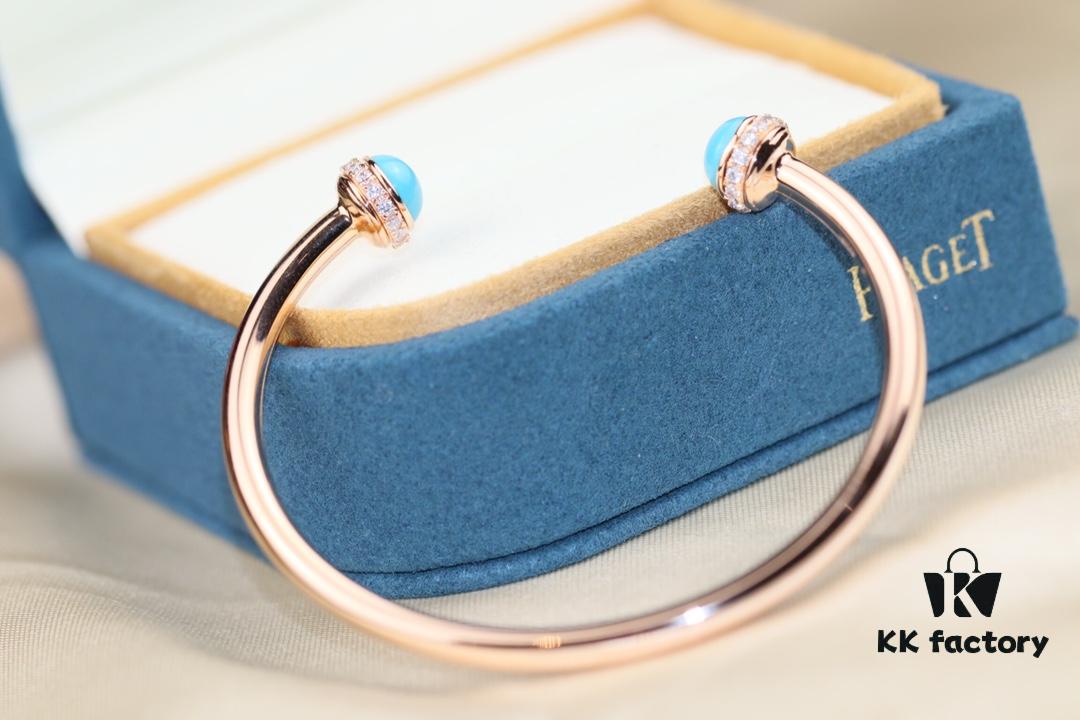 6930185a12f62673a6facead Piaget Possession Series Bracelet with Rotating Design and Gemstone Accents
