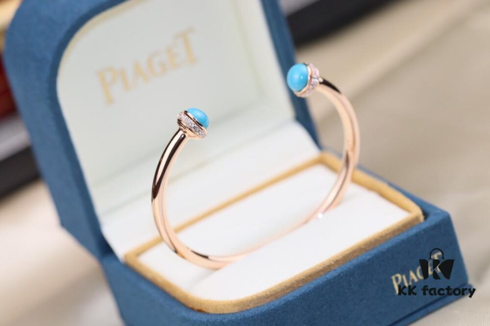 6930185a12f62673a6faceae Piaget Possession Series Bracelet with Rotating Design and Gemstone Accents