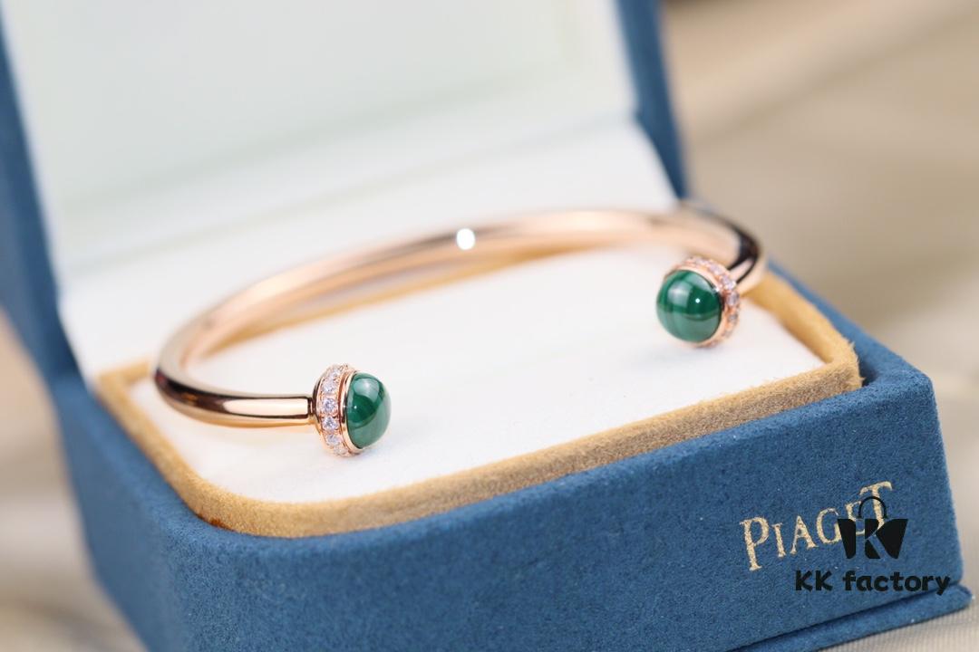 6930185a12f62673a6faceaf Piaget Possession Series Bracelet with Rotating Design and Gemstone Accents