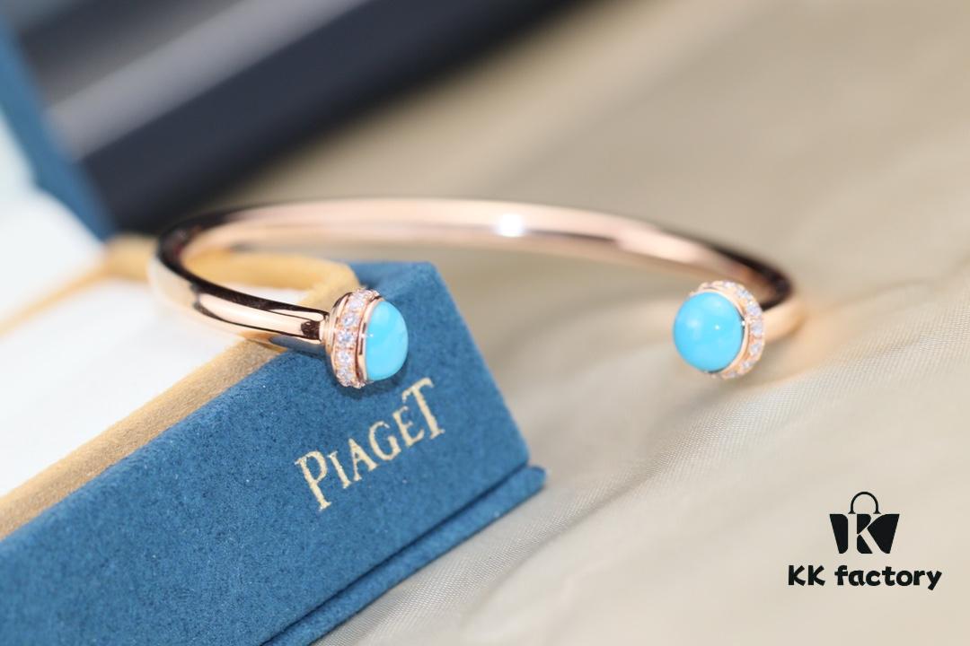 6930185c12f62673a6faceb1 Piaget Possession Series Bracelet with Rotating Design and Gemstone Accents