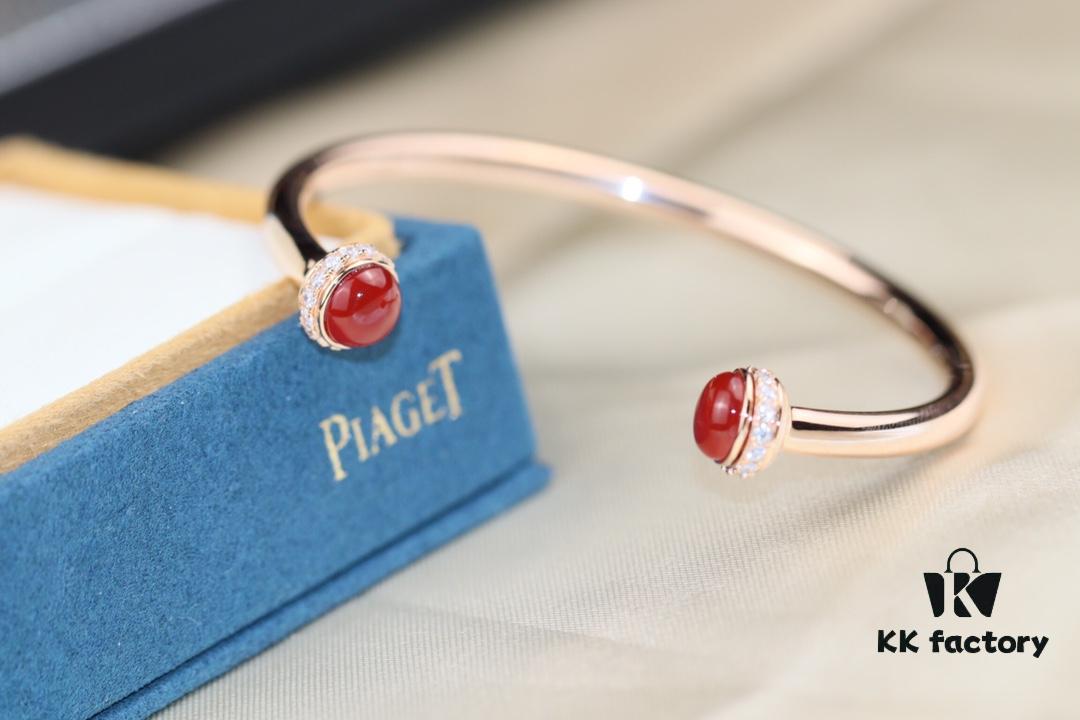 6930185e12f62673a6faceb3 Piaget Possession Series Bracelet with Rotating Design and Precious Stone Accents