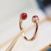 6930186e12f62673a6facec1 Poissession Series ZP Ring, V-Gold with Natural Malachite, Red Agate, and Turquoise