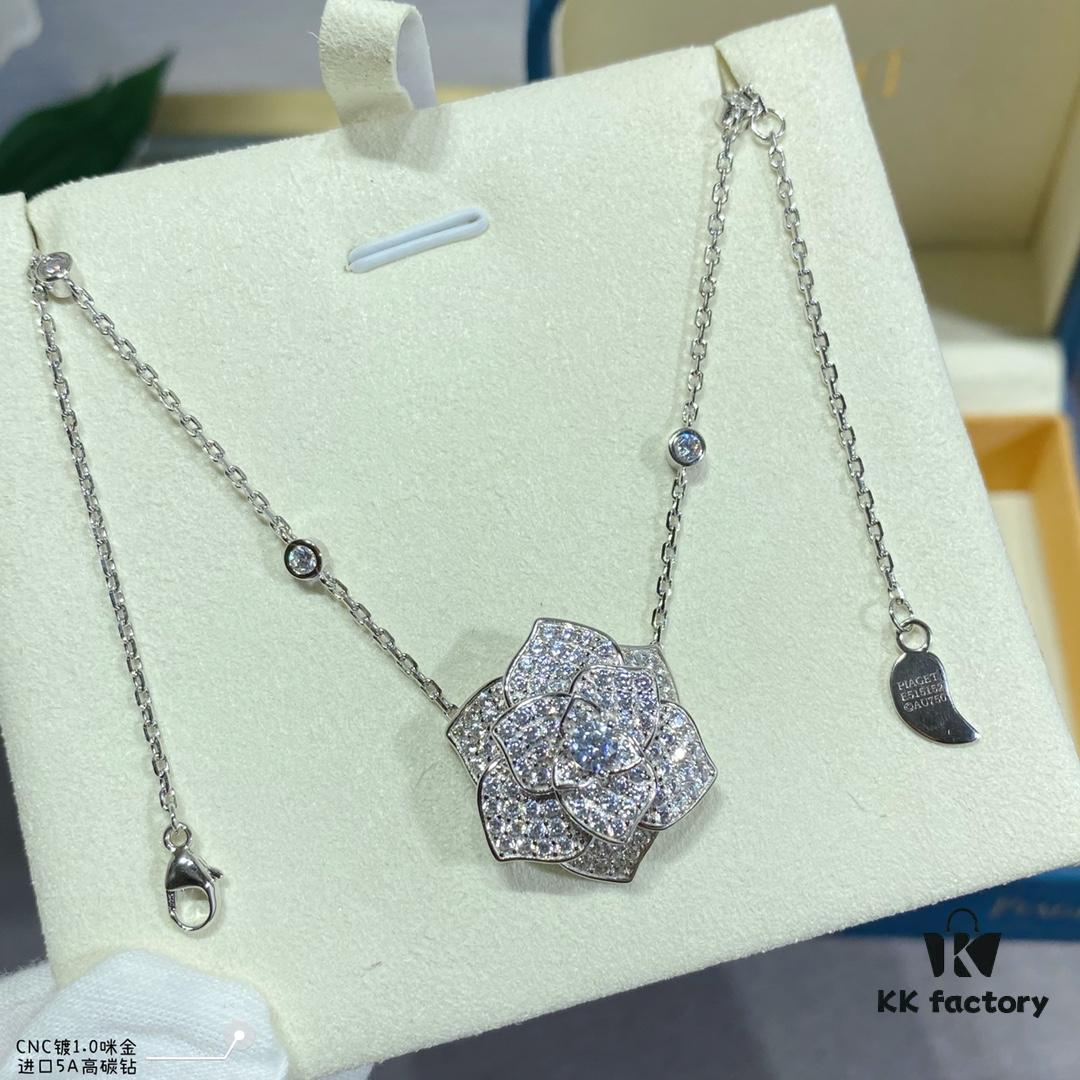 6930187112f62673a6facec3 Breathtaking Peony Rose Necklace That Captivates at First Sight