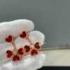 Red-themed Small Earrings ❤️