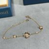Piaget-style Golden Flower Bracelet