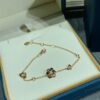 Piaget-style Golden Flower Bracelet