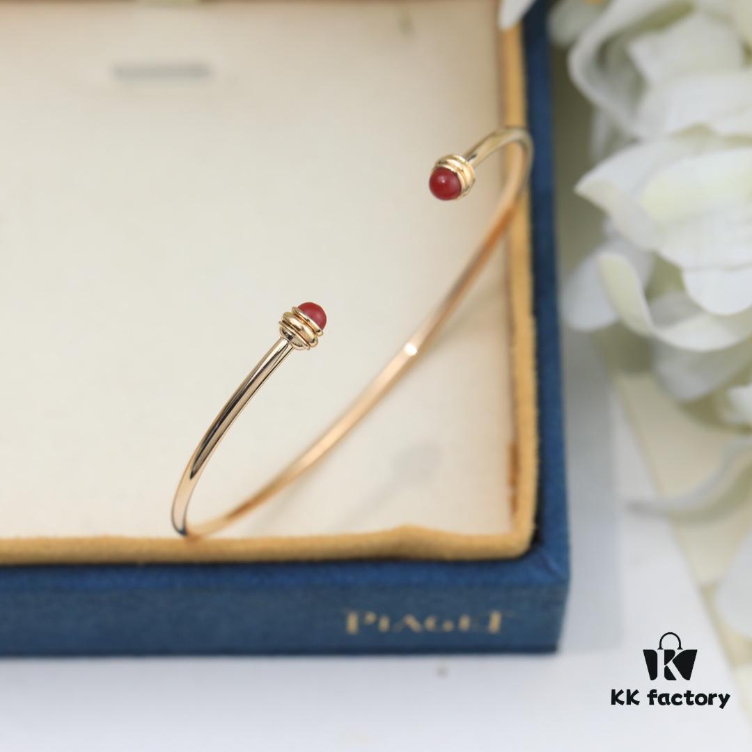 693018ad12f62673a6facf20 Piaget Latest Counter Rotating Series Bracelet, Unique Rotating Design, Exquisitely Crafted with Logo, Solid 18K Gold Plating
