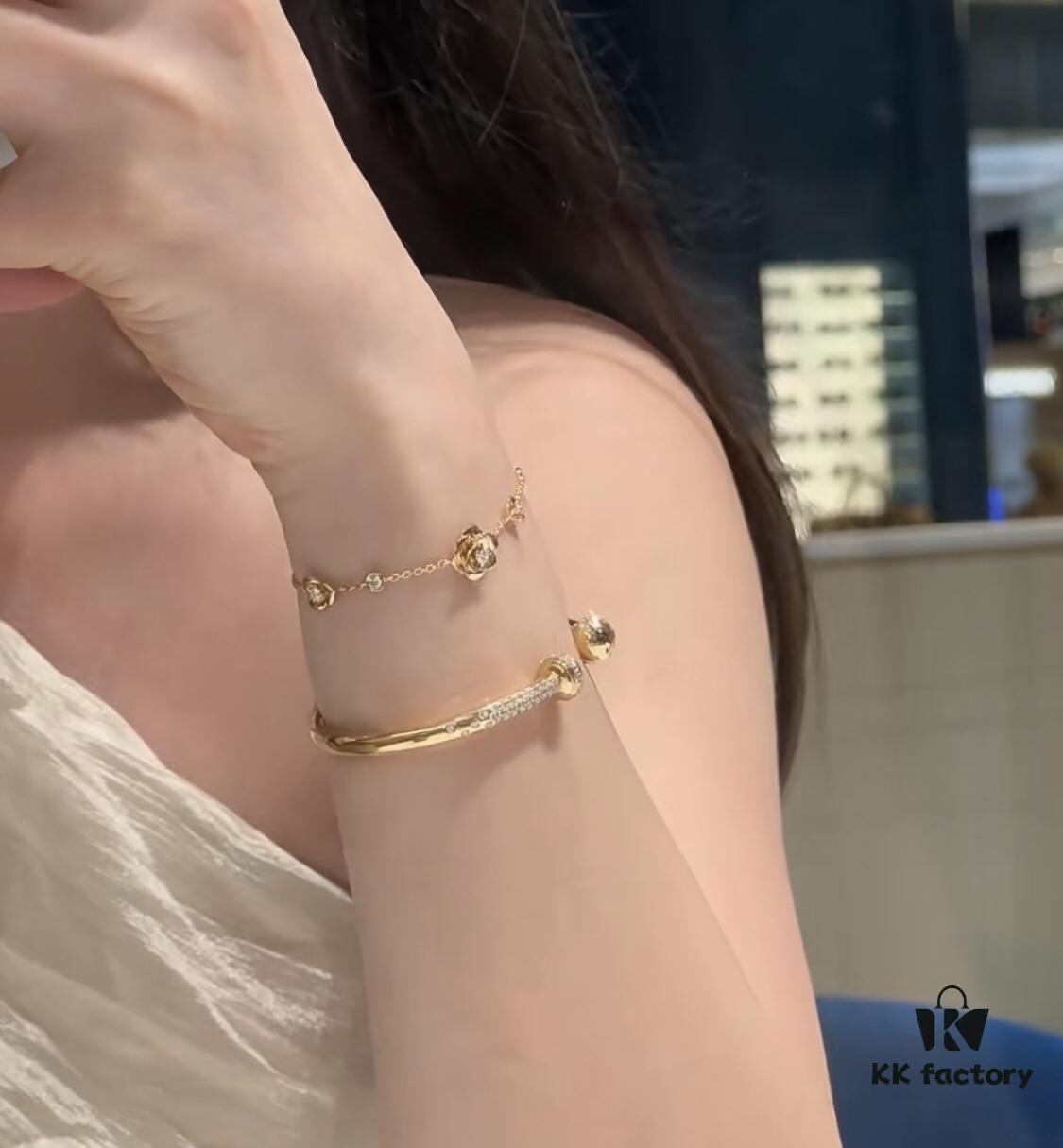 693018bb12f62673a6facf31 Piaget Latest Rotating Series Bracelet from Official Counter