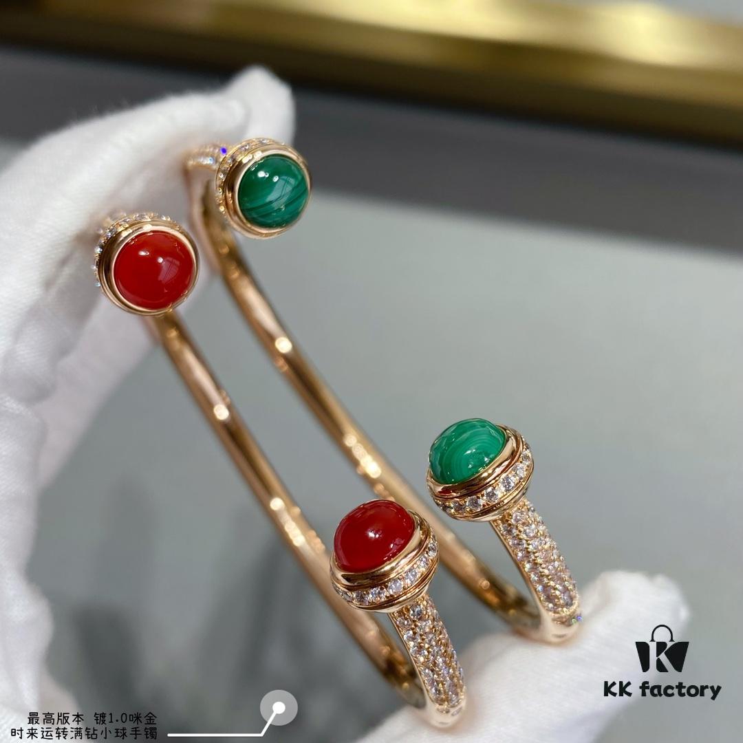 693018c312f62673a6facf3d Luxury Craftsmanship Edition, Rhodium-Plated, Piaget Full Diamond Rotating Ball Bracelet, Freely Matchable Colorful POSSESSION, Outlining Your Unique Charm and Radiance in the Sunlight