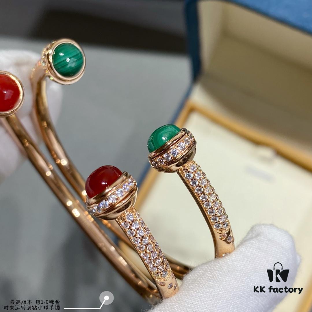 693018ca12f62673a6facf46 Luxury Craftsmanship Edition, Rhodium-Plated, Piaget Full Diamond Rotating Ball Bracelet, Freely Matchable Colorful POSSESSION, Outlining Your Unique Charm and Radiance in the Sunlight