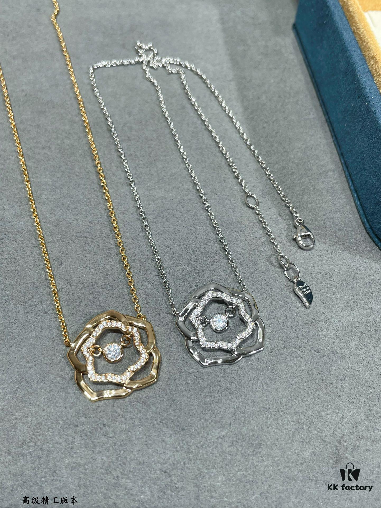 693018cb12f62673a6facf48 Elegant and Eye-Catching Piaget-Style Openwork Rose Necklace