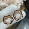 693018cf12f62673a6facf4d Pearl Princess Openwork Rose Earrings, Breathtakingly Beautiful Design That Captivates at First Sight