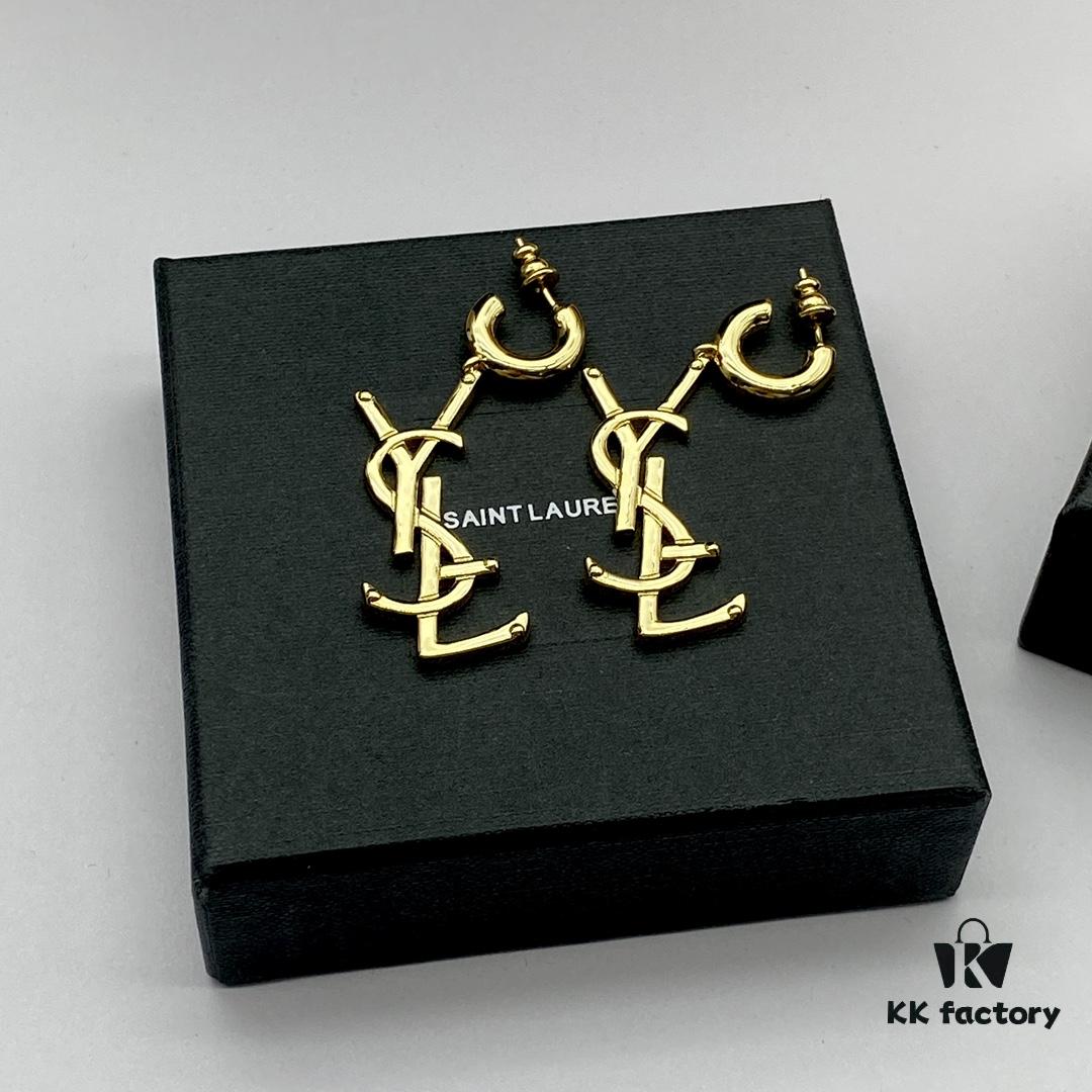 YSL Saint Laurent Classic Stud Earrings